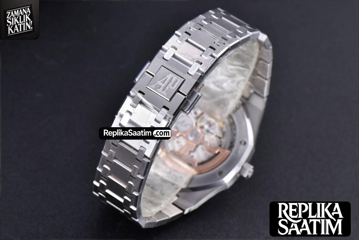 Royal Oak 39MM 15202IP Gradient Blue Dial SS Bracelet A2121 -14