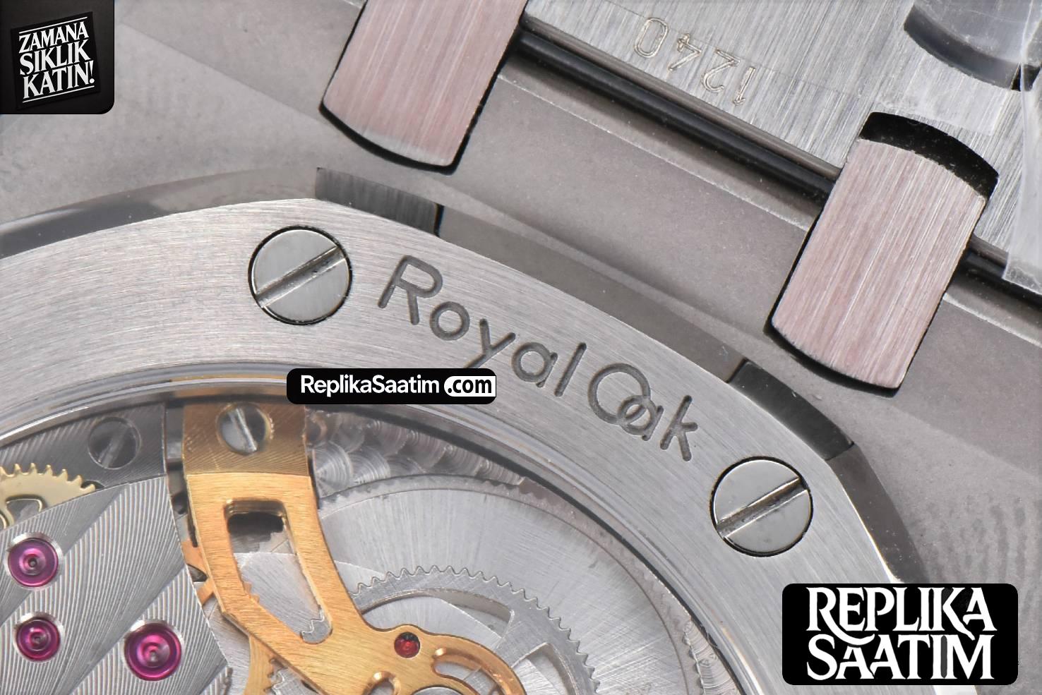 Royal Oak 39MM 16202 “50th Anniversary” ZF Green Gradient Dial SS Bracelet A7121 -25