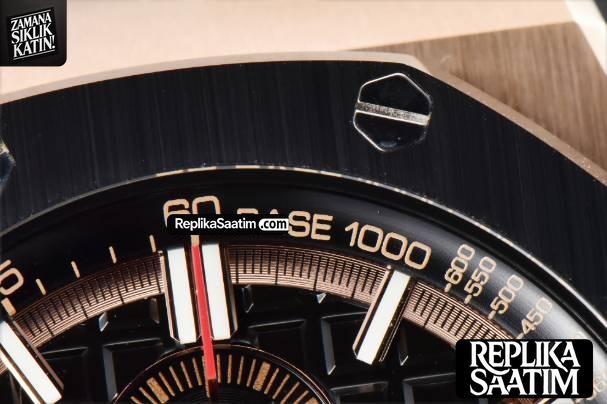 Royal Oak Offshore 44mm RSF RG Black Checkered Dial Black Subdials Rubber Strap A3126 -09