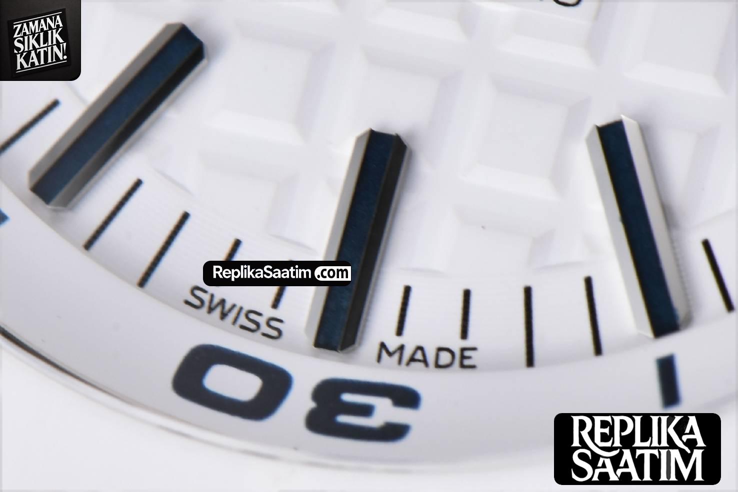 Royal Oak Offshore Diver 15707 42mm ZF White Ceramic White Dial Rubber Strap A3120 -07