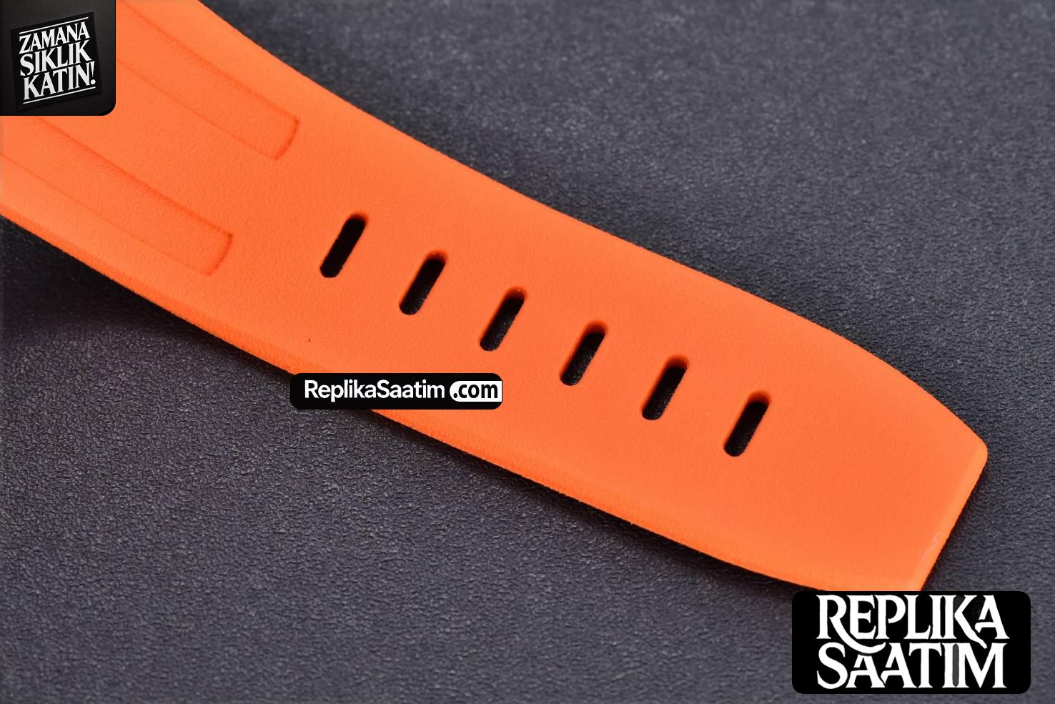Royal Oak Offshore Diver 15710 Orange JF 42MM Orange Rubber Strap A3120 -27