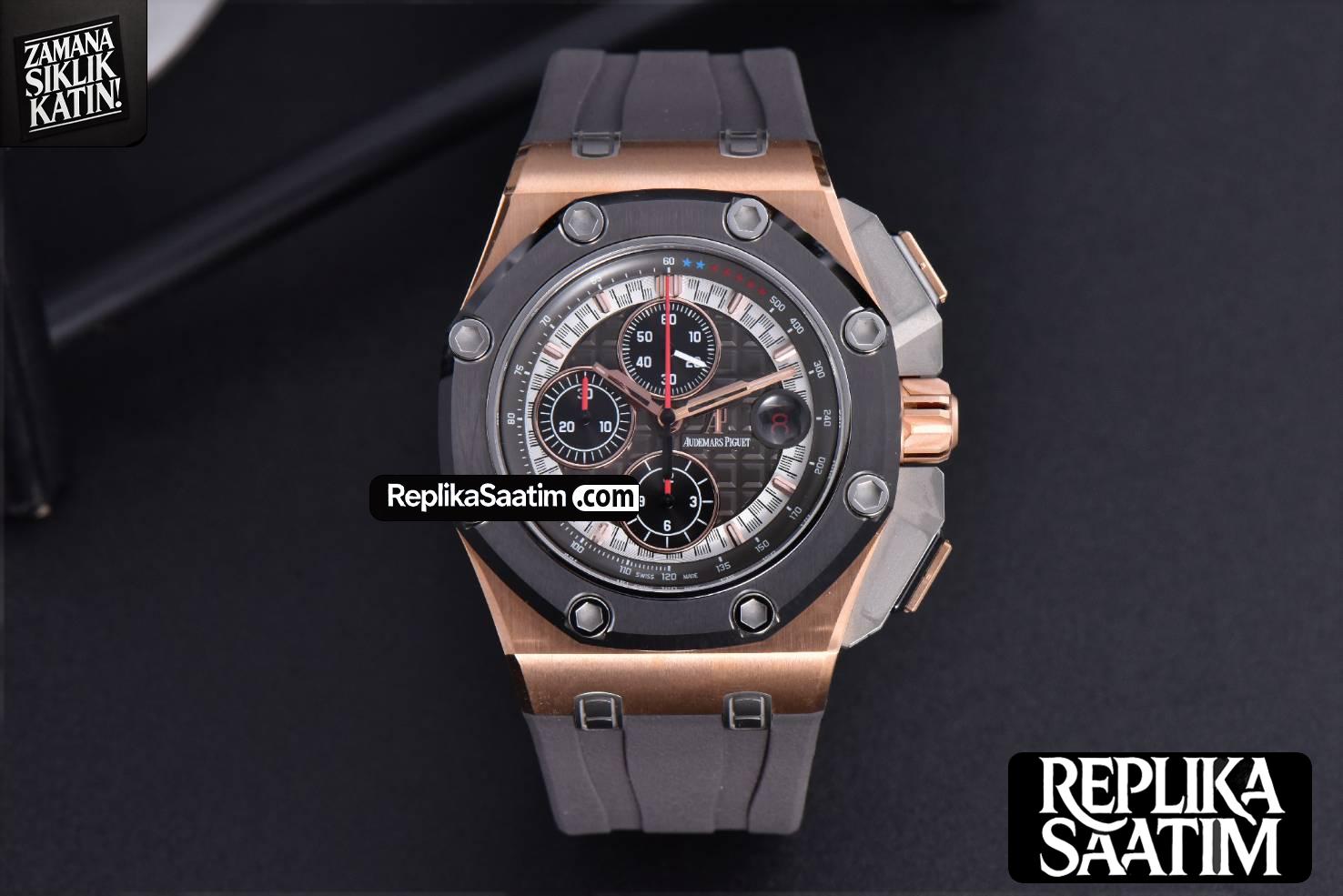 Royal Oak Offshore JF 44MM RG Ceramic Gray Michael Schumacher A3126 -02