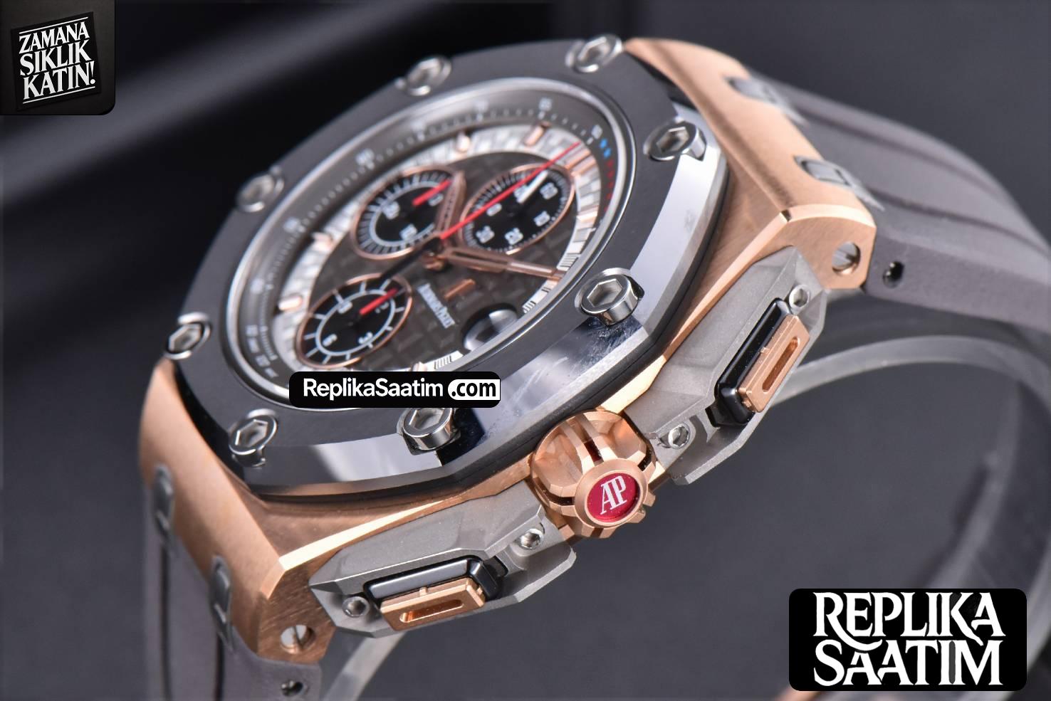 Royal Oak Offshore JF 44MM RG Ceramic Gray Michael Schumacher A3126 -09