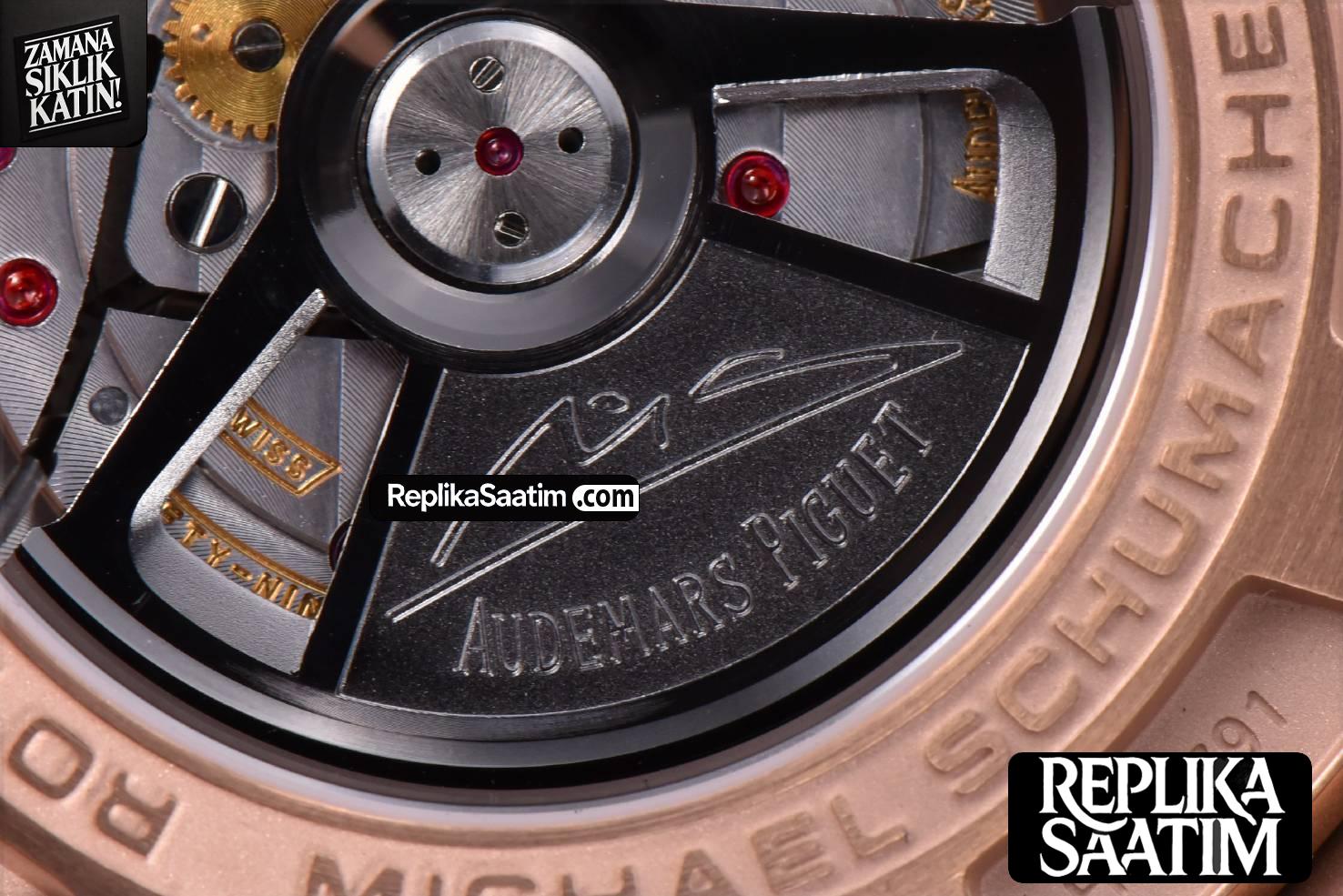 Royal Oak Offshore JF 44MM RG Ceramic Gray Michael Schumacher A3126 -17