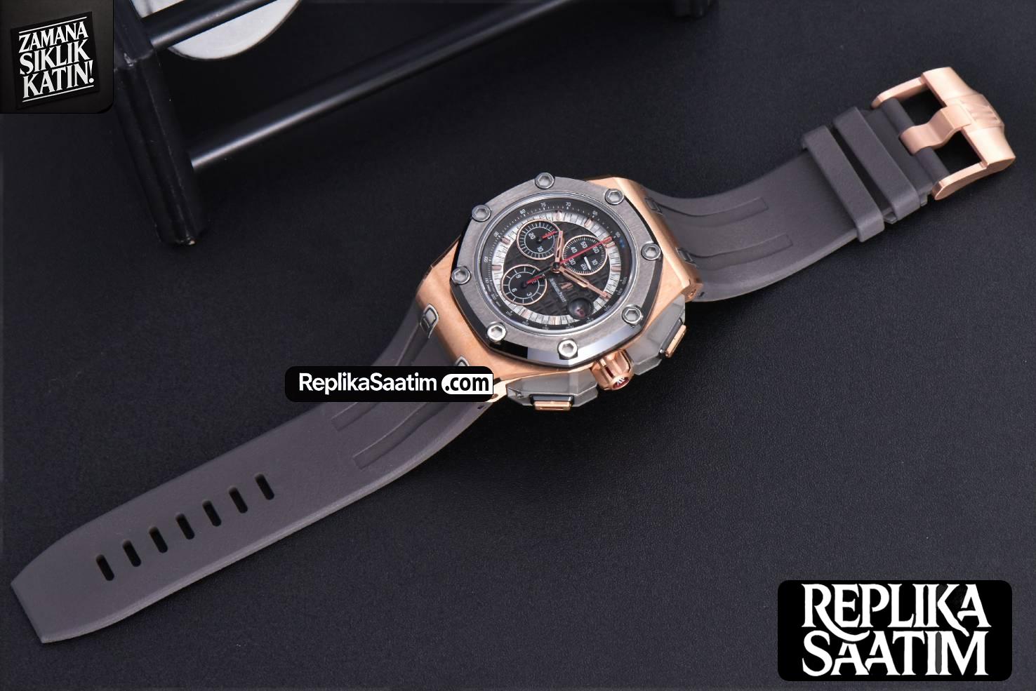 Royal Oak Offshore JF 44MM RG Ceramic Gray Michael Schumacher A3126 -23