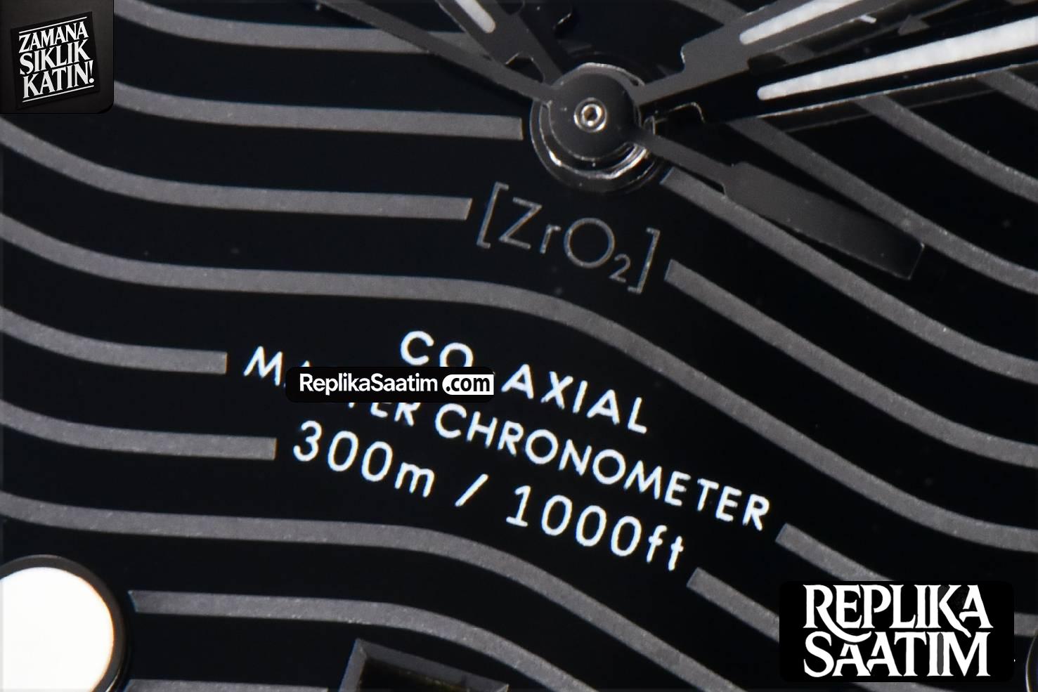 Seamaster Diver 300M 42mm ZF Black Ceramic Black Dial Black Rubber Strap A8800 -05