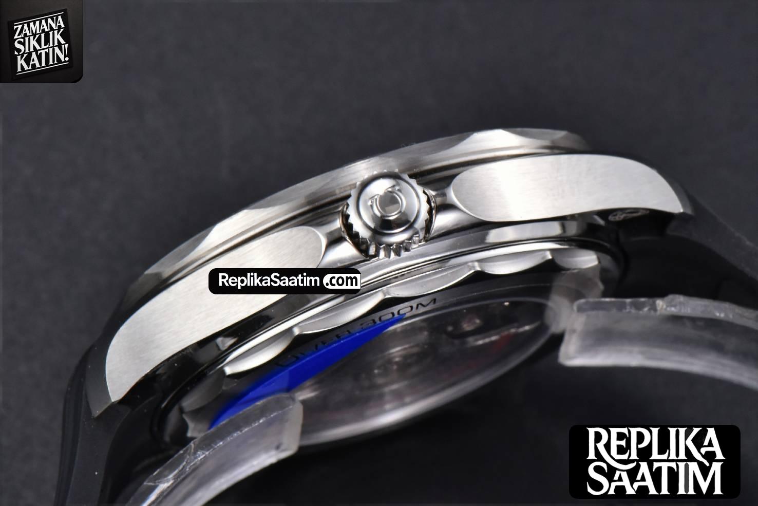 Seamaster Diver 300M 42mm ZF Black Ceramic Black Dial Black Rubber Strap A8800 -12