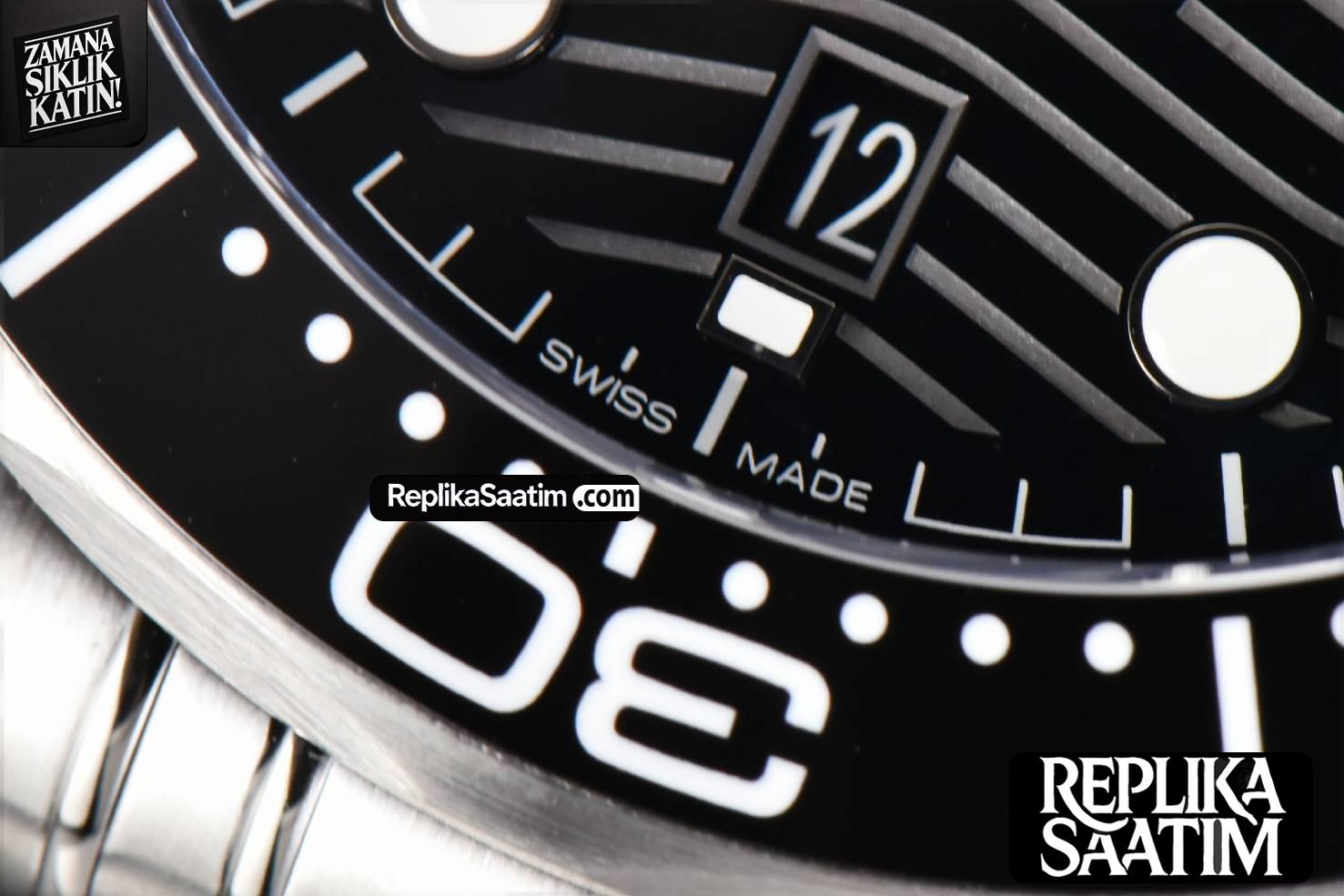 Seamaster Diver 300M 42mm ZF Black Ceramic Black Dial SS Bracelet A8800 -07