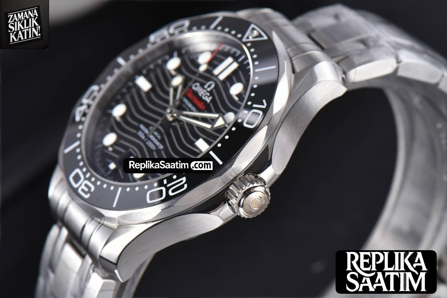 Seamaster Diver SS 300M VSF 42MM Black Dial SS Bracelet A8800 -10