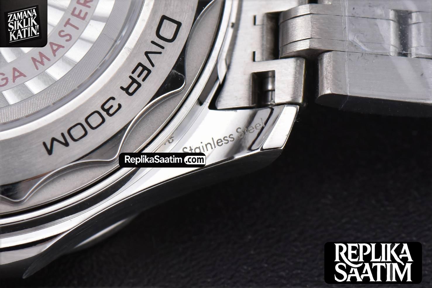 Seamaster Diver SS 300M VSF 42MM Black Dial SS Bracelet A8800 -22