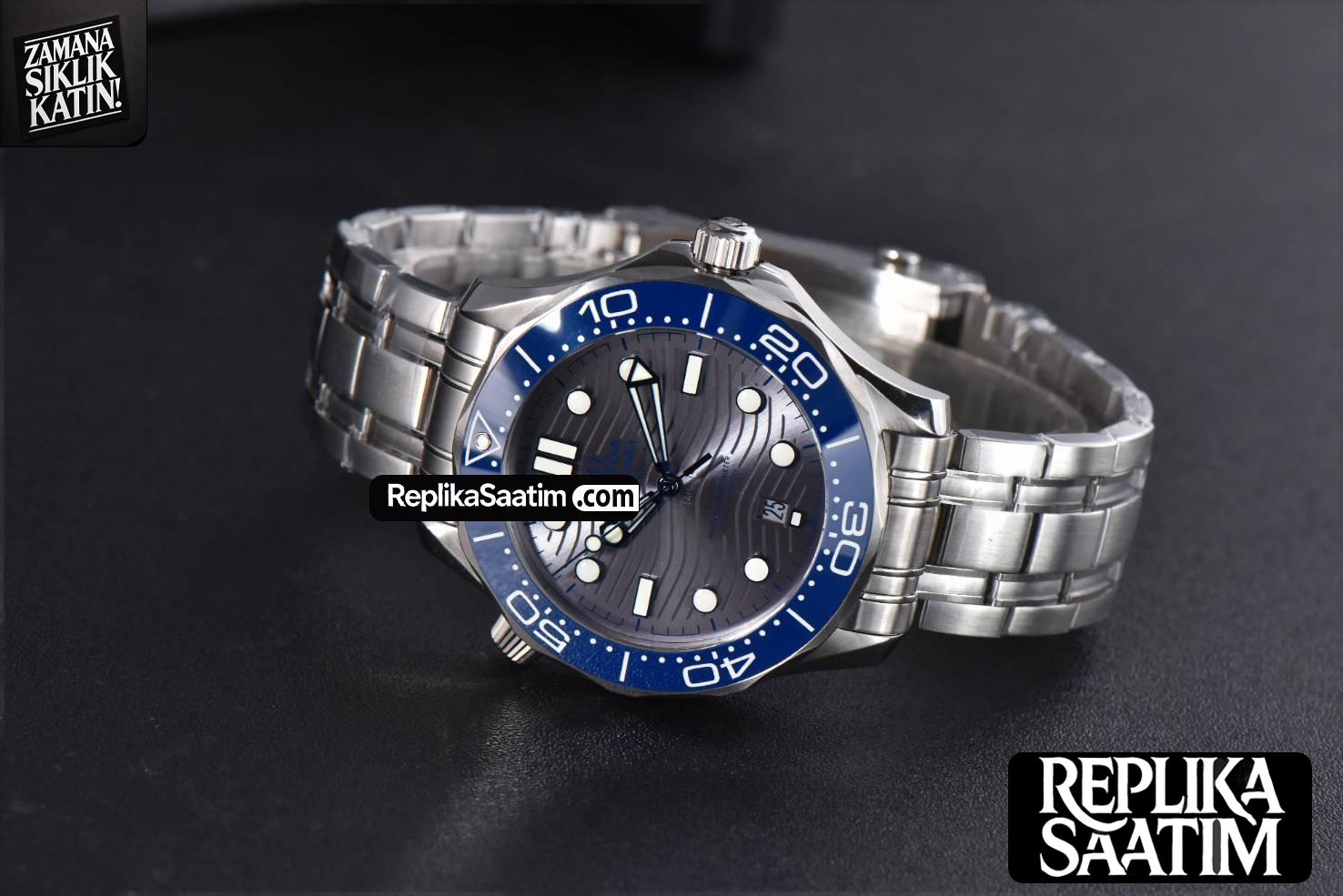 Seamaster Diver SS 300M VSF 42MM Gray Dial SS Bracelet A8800 -12