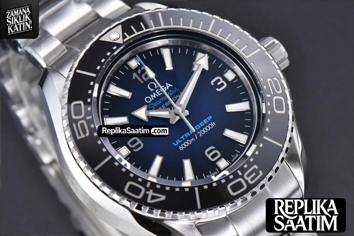Seamaster Planet Ocean Ultra Deep 45.5mm VSF Blue Gradient Dial SS bracelet A8912 -09