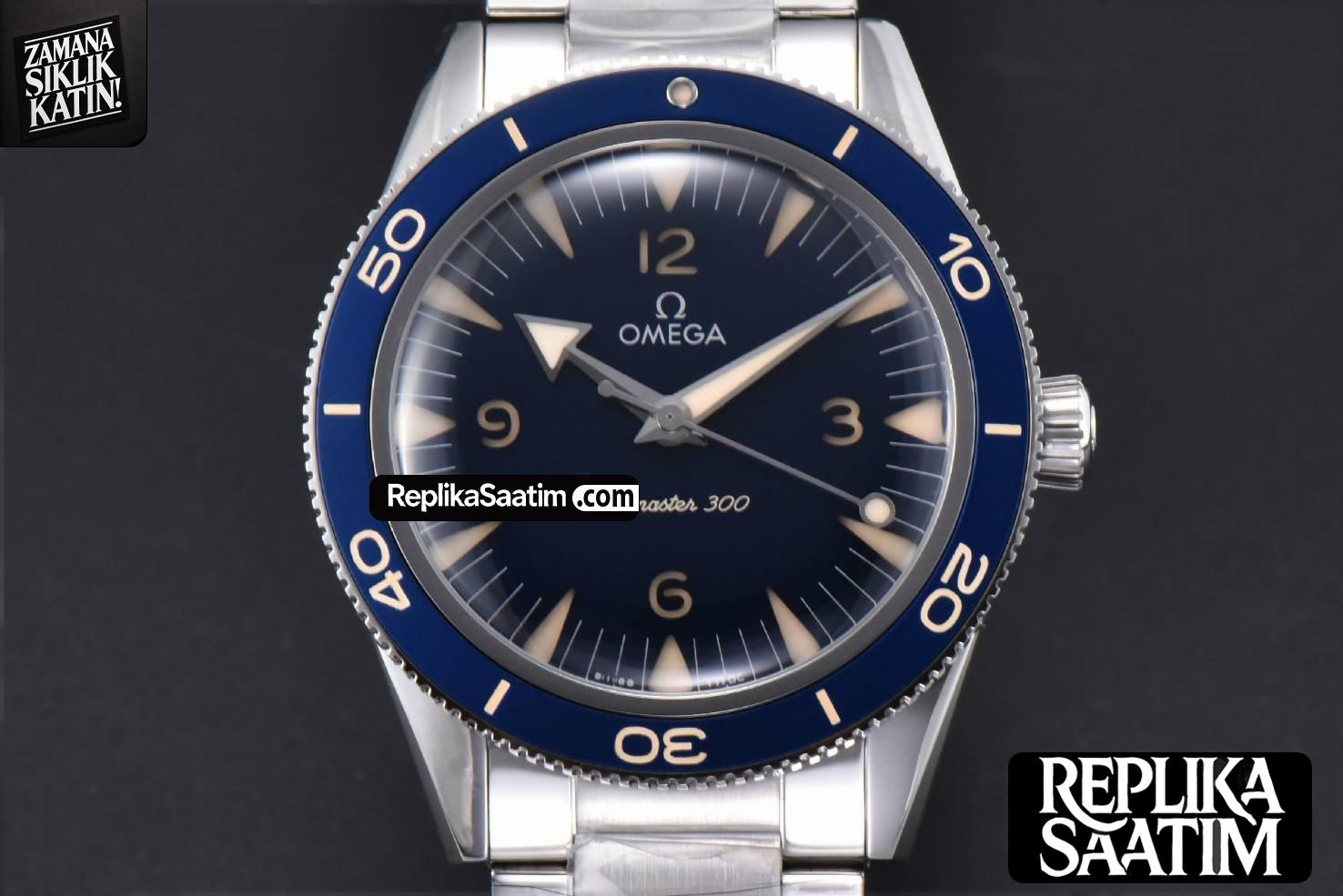 SeaMaster Spectre 007 41mm VSF Blue Limited Dial Blue Bezel SS Bracelet A8400 -01