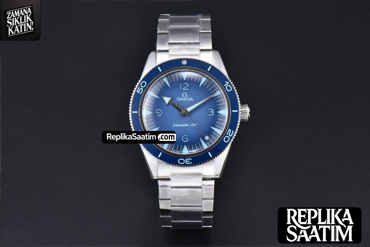 SeaMaster Spectre 007 Summer Blue Limited Dial SS Bracelet A8400 -02