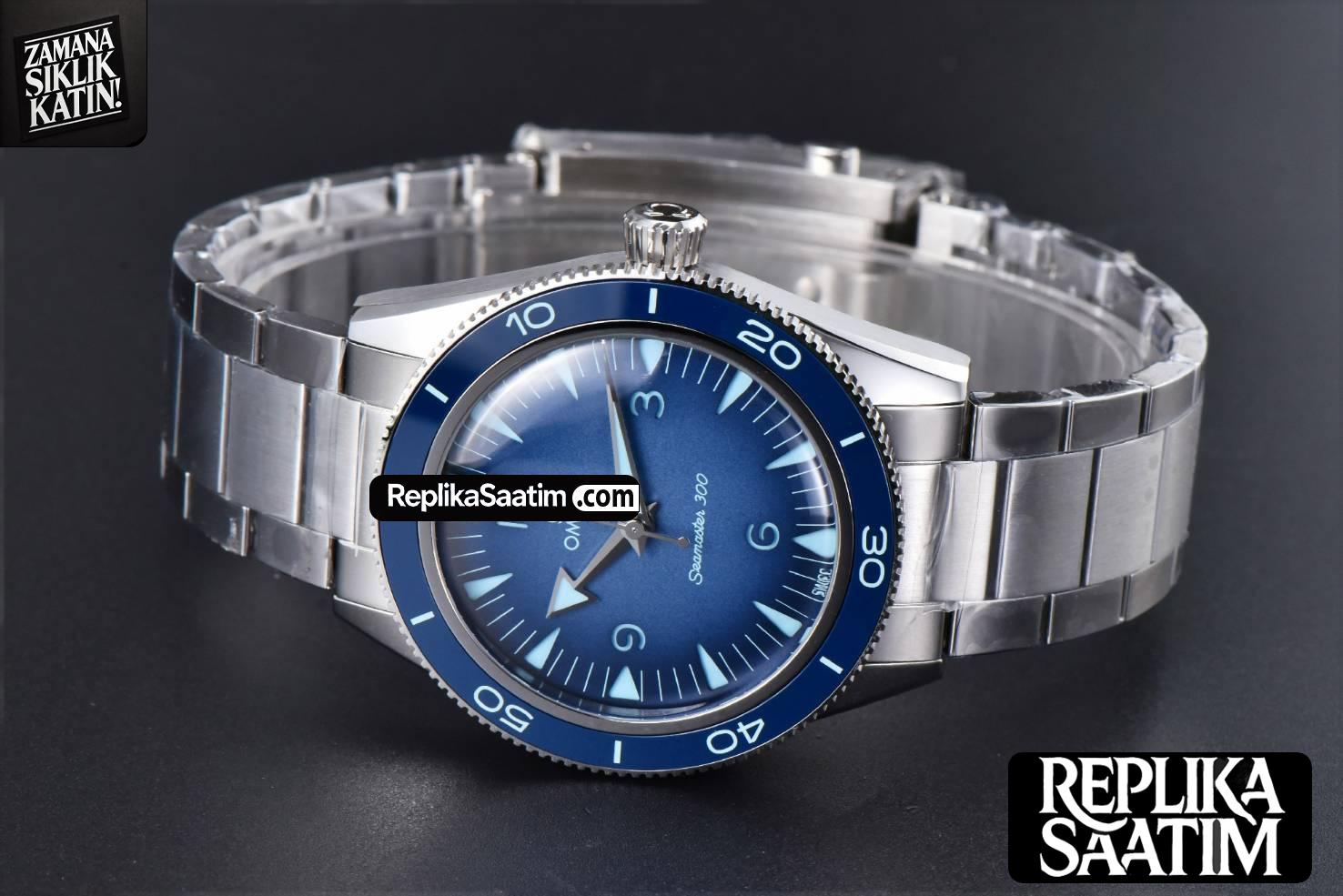 SeaMaster Spectre 007 Summer Blue Limited Dial SS Bracelet A8400 -12