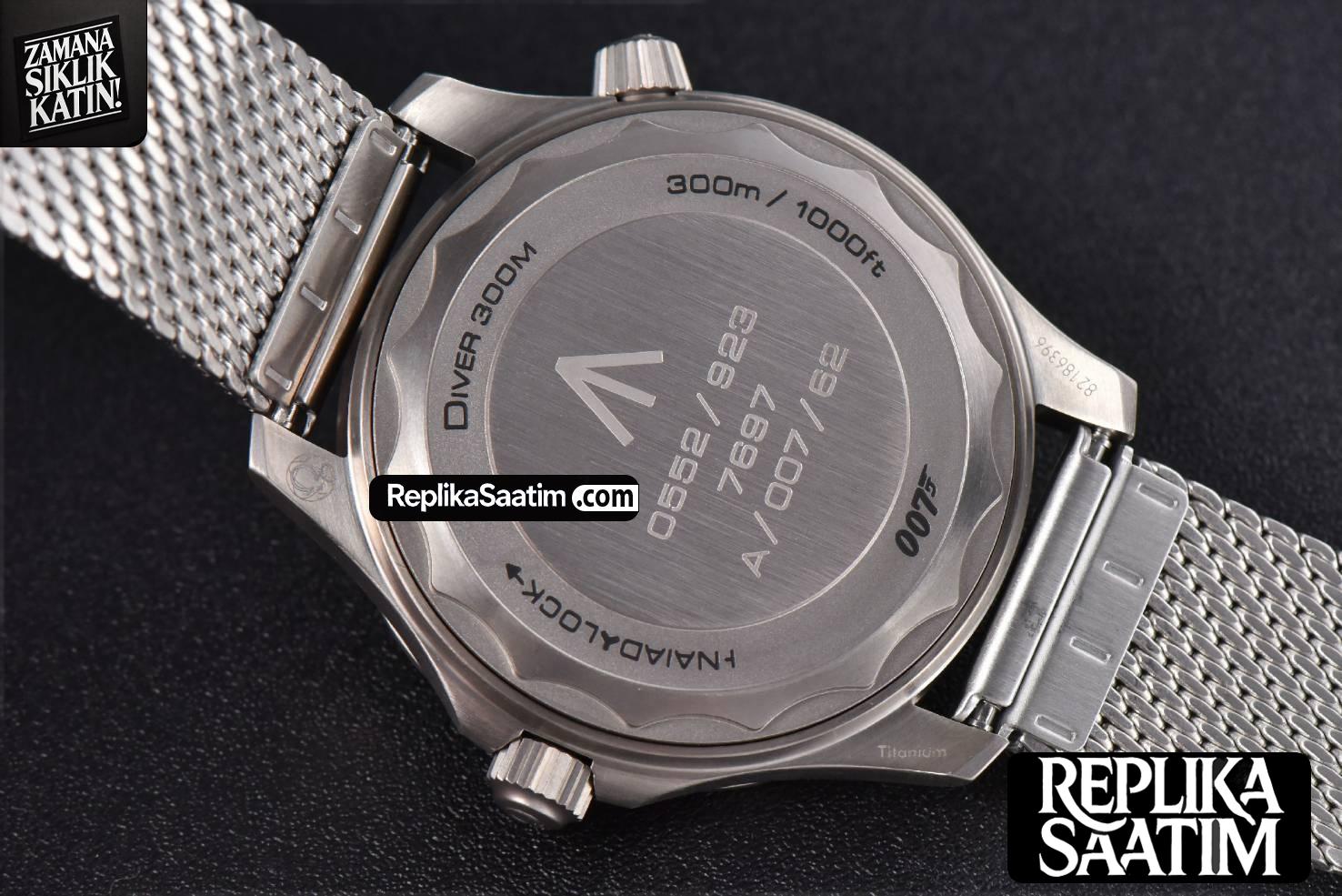 Seamster 300 “No Time To Die” NTTD 42mm VSF TI A8806 V4 (With Both Mesh And Nato Bands) -14
