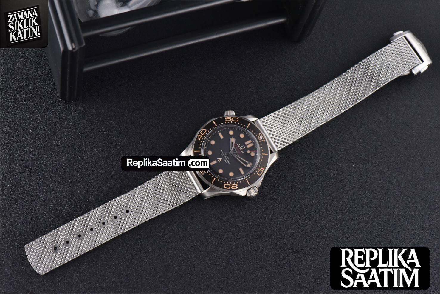 Seamster 300 “No Time To Die” NTTD 42mm VSF TI A8806 V4 (With Both Mesh And Nato Bands) -31