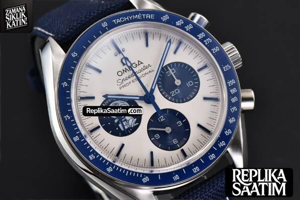 Speedmaster Professional ‘Snoopy’ 50th Anniversary 42mm GSF Nylon Strap A7750(Mod) -11