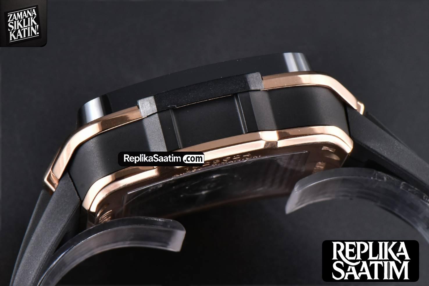 Square Bang Unico 42mm BBF RG Ceramic Skeleton Dial Rubber Strap A1280 -14