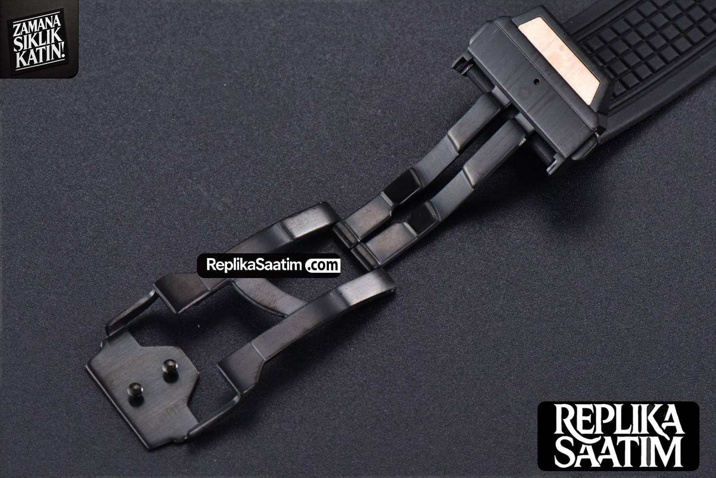 Square Bang Unico 42mm BBF RG Skeleton Dial Rubber Strap A1280 -28