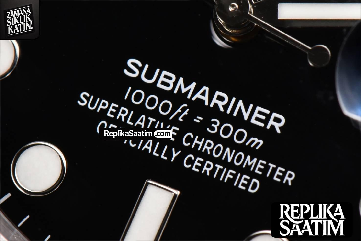Submariner 116610 LN 40m King Black Ceramic Black Dial SS Bracelet VS3135 -06