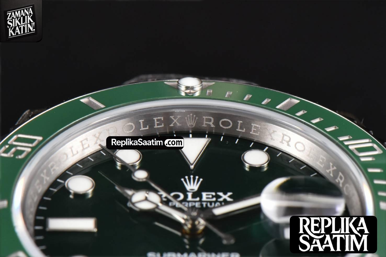 Submariner 116610 LV 40m King Green Ceramic Green Dial SS Bracelet VS3135 -12