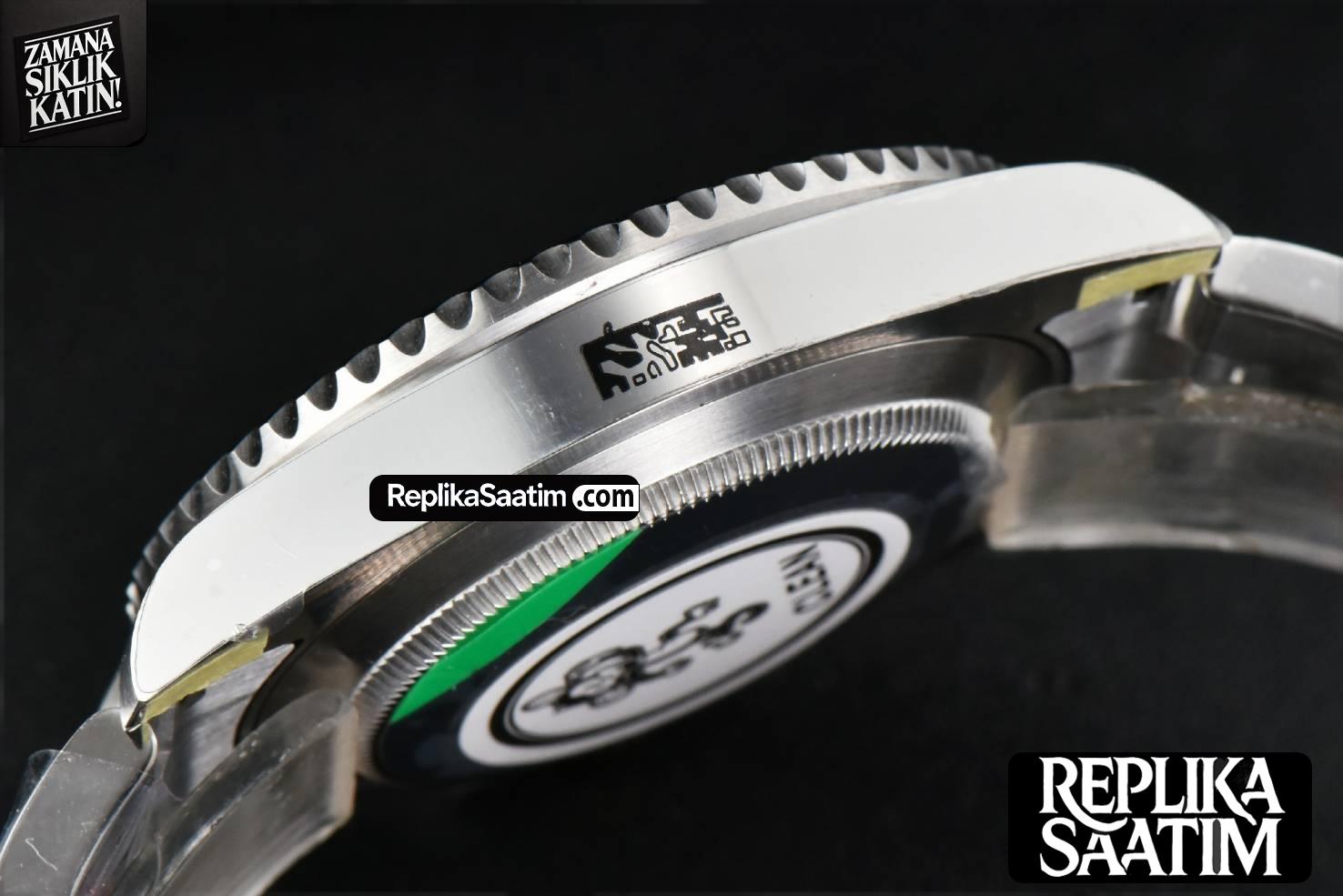 Submariner 116610 LV 40mm Clean CF Green Ceramic Green Dial SS Bracelet VS3135 -17