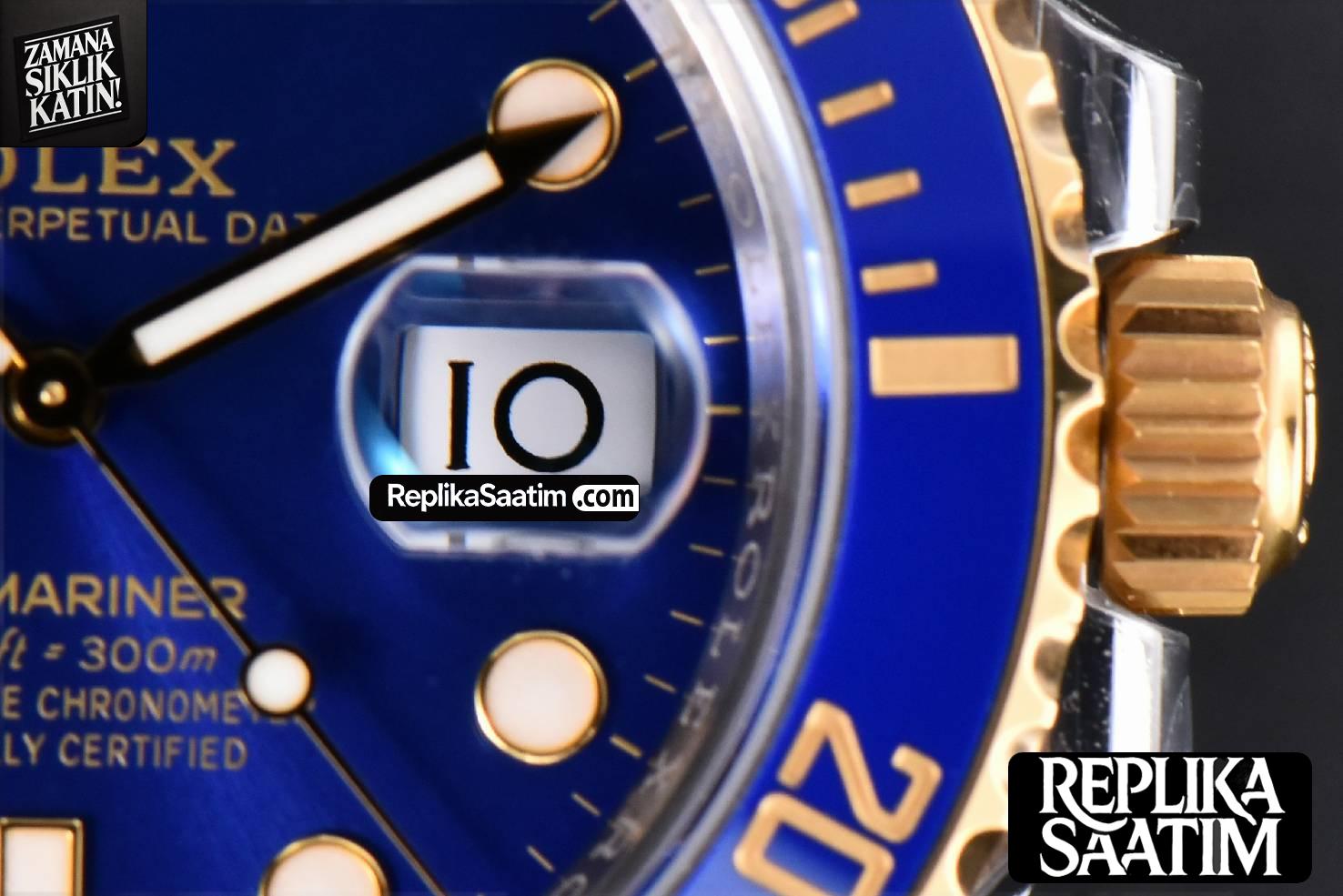 Submariner 116613 LB Smurf 904L 40MM VSF Blue Ceramic YG/SS Bracelet VS3135 -09