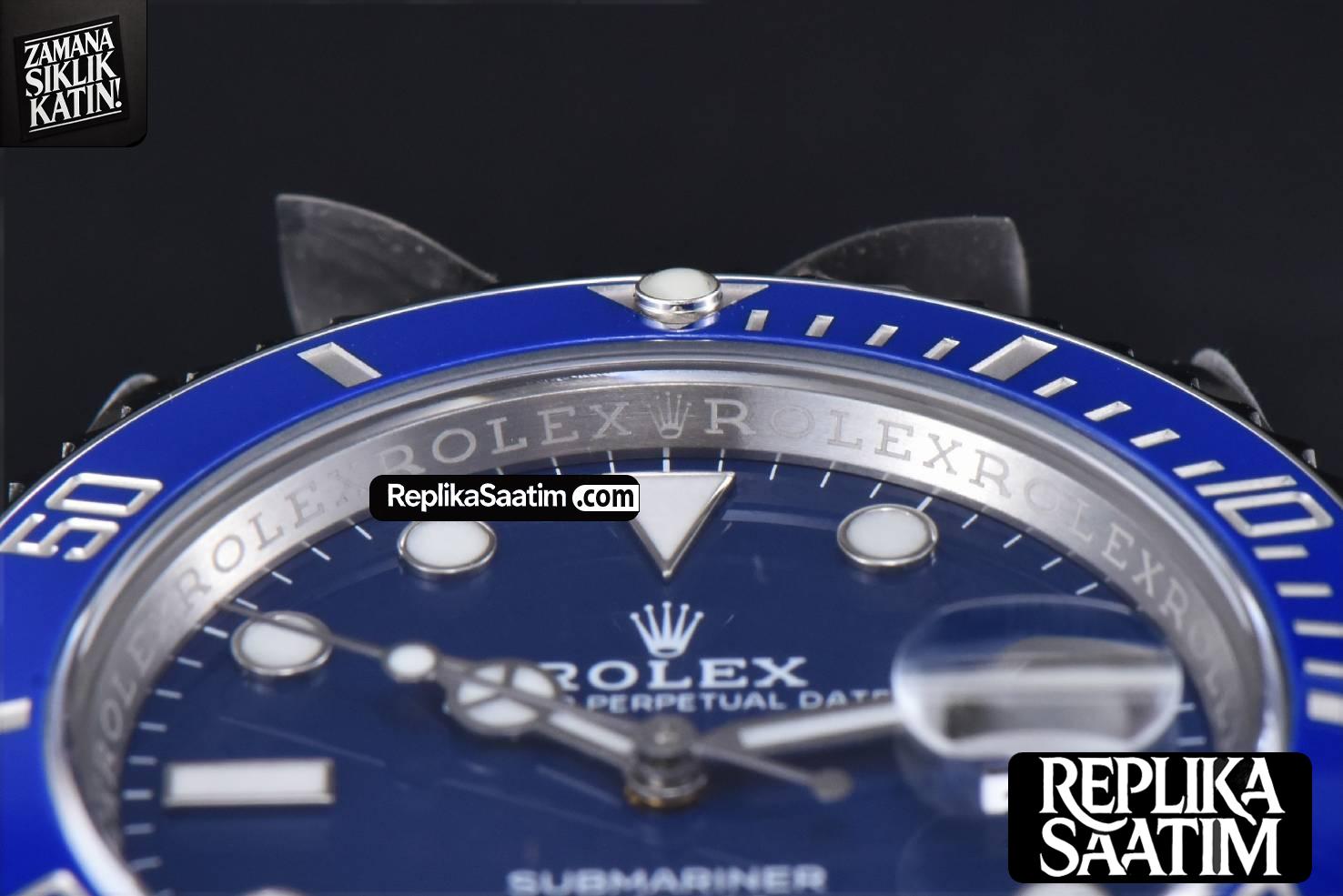 Submariner 116619 LB 904L Clean CF 40MM Ceramic Blue Dial SS Bracelet VS3135 -12