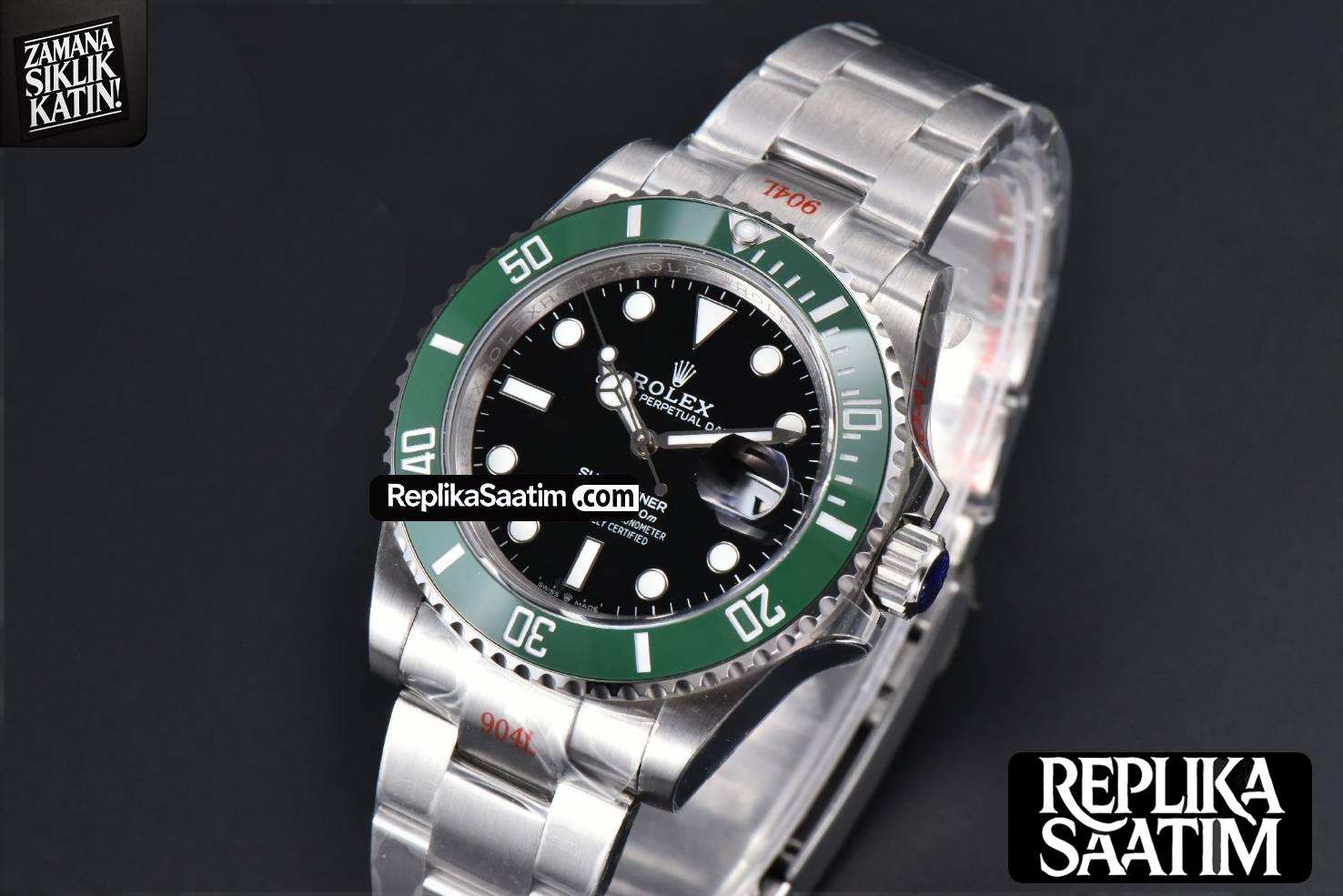 Submariner 126610 LV 41mm GMF Green Ceramic Black Dial SS Bracelet VR3235 -04