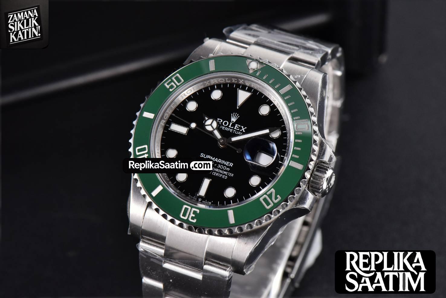 Submariner 126610 LV Kermit 904L 41MM VSF Green Ceramic SS Bracelet VS3235 -03