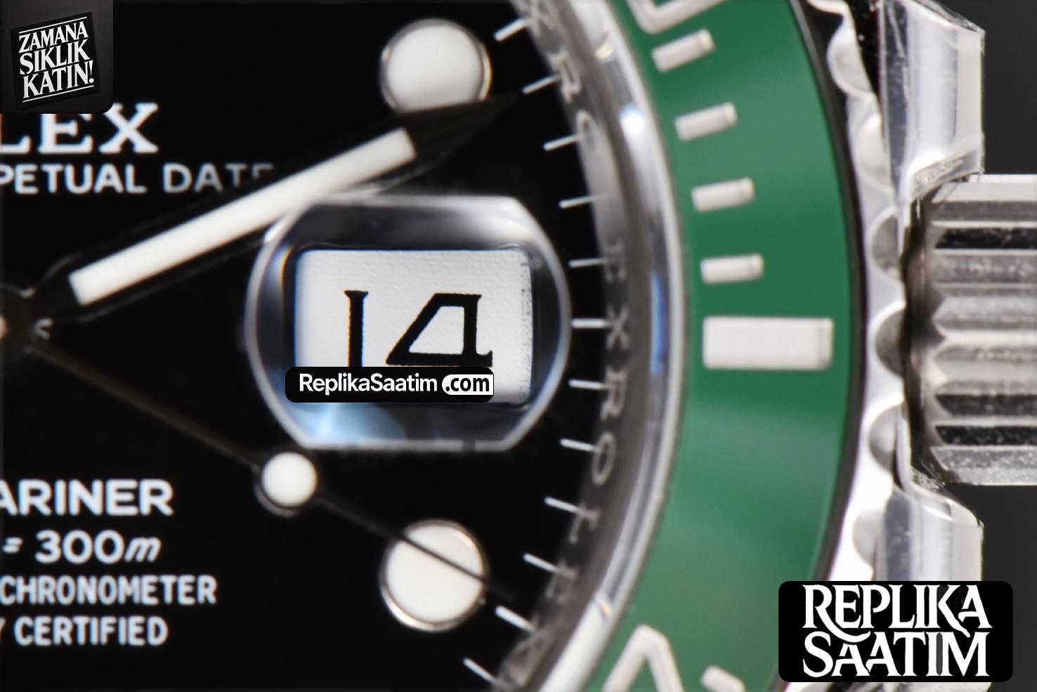 Submariner 126610 LV Kermit 904L 41mm ZF Green Ceramic Black Dial SS Bracelet VR3235 -08