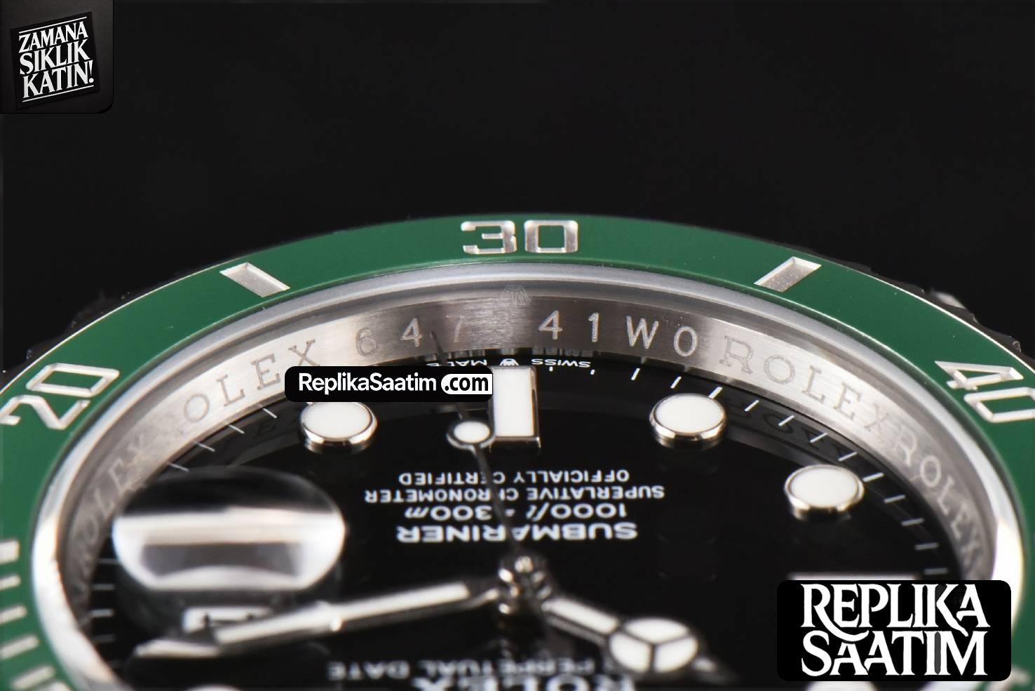 Submariner 126610 LV Kermit 904L 41mm ZF Green Ceramic Black Dial SS Bracelet VR3235 -13