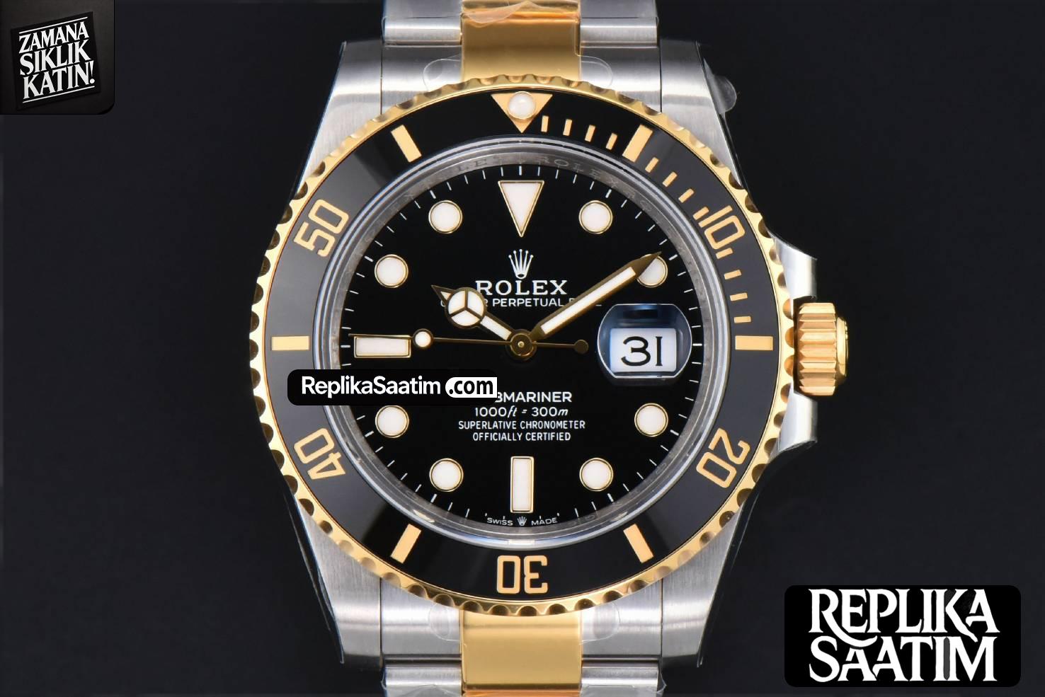 Submariner 126613 LN 41mm VSF YG/SS Black Dial VS3235 -01