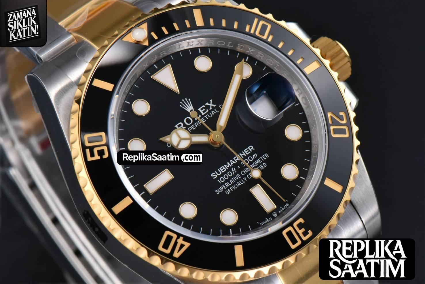 Submariner 126613 LN 41mm VSF YG/SS Black Dial VS3235 -14
