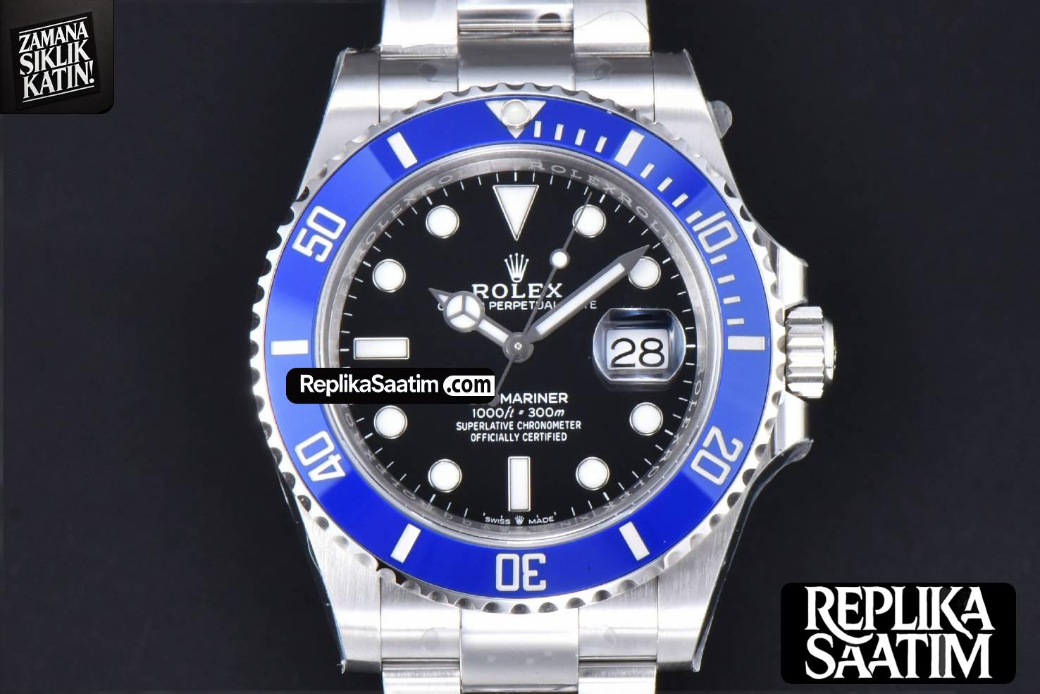 Submariner 126619 LB 904L Clean CF 41MM Ceramic Blue Dial SS Bracelet VR3235 -41