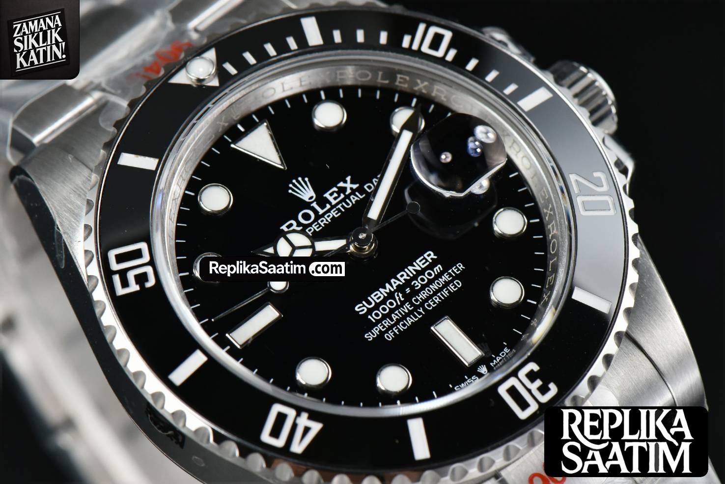 Submariner 41MM 126610 LN GMF Black Ceramic Black Dial SS Bracelet VR3235 -11