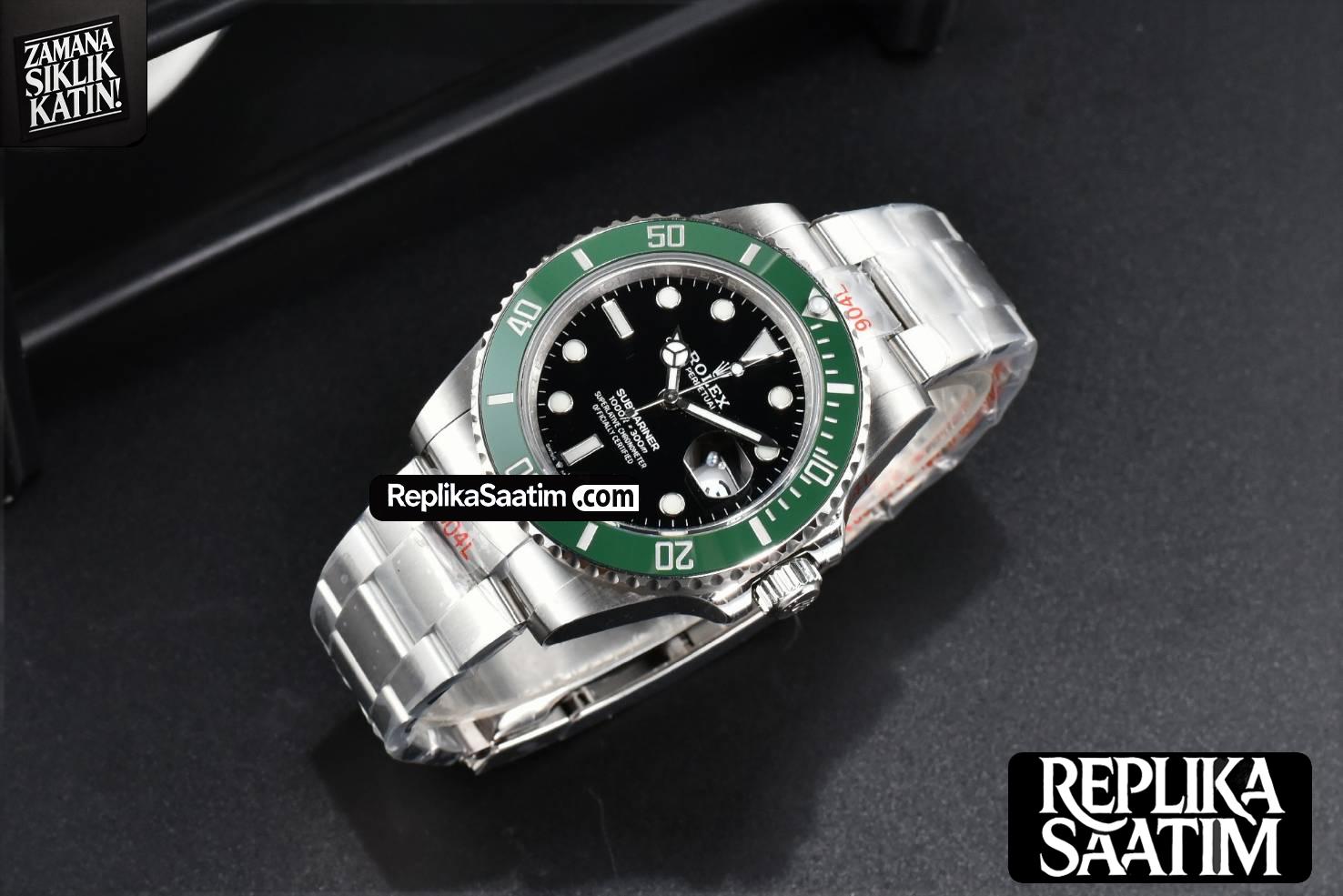 Submariner 41MM 126610 LV GMF Green Ceramic Black Dial SS Bracelet VR3235 -04