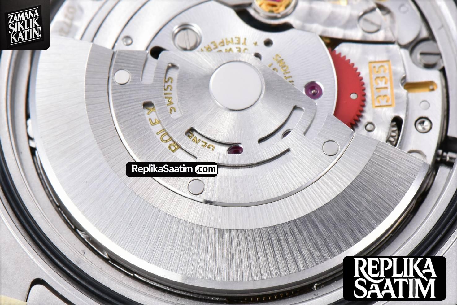 Submariner DIW Sandblasted VSF 41MM Gray Dial White Bezel Red Text SS Bracelet VS3135 -19
