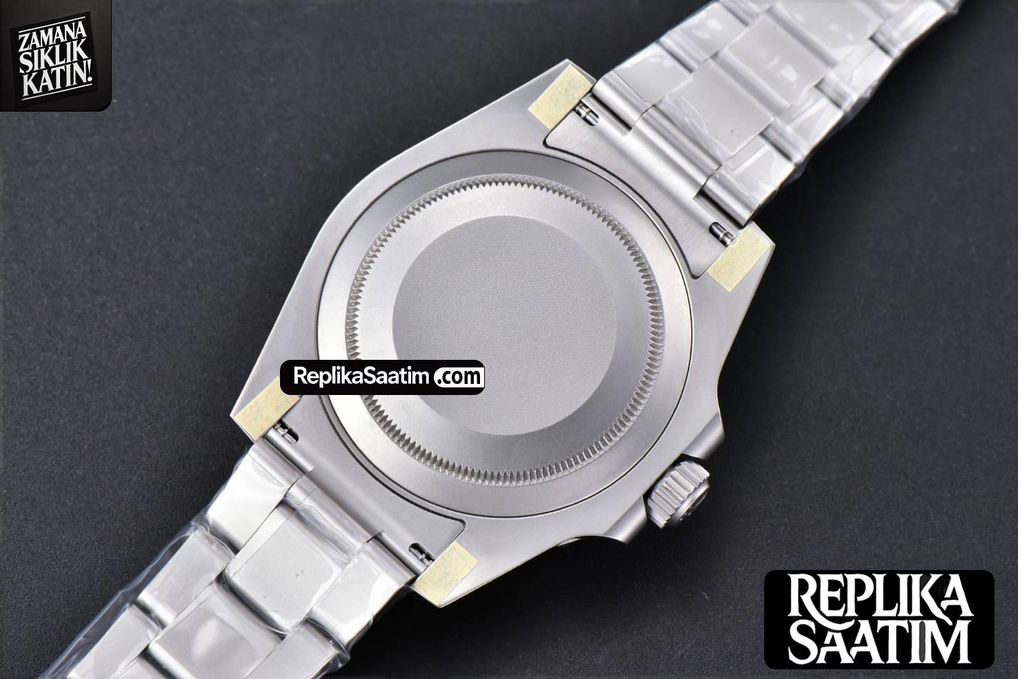 Submariner DIW Sandblasted VSF 41MM Gray Dial White Bezel Red Text SS Bracelet VS3135 -26
