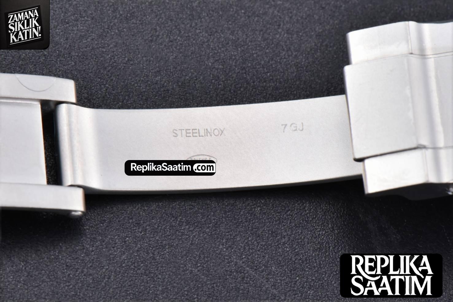 Submariner DIW Sandblasted VSF 41MM Gray Dial White Bezel Red Text SS Bracelet VS3135 -29