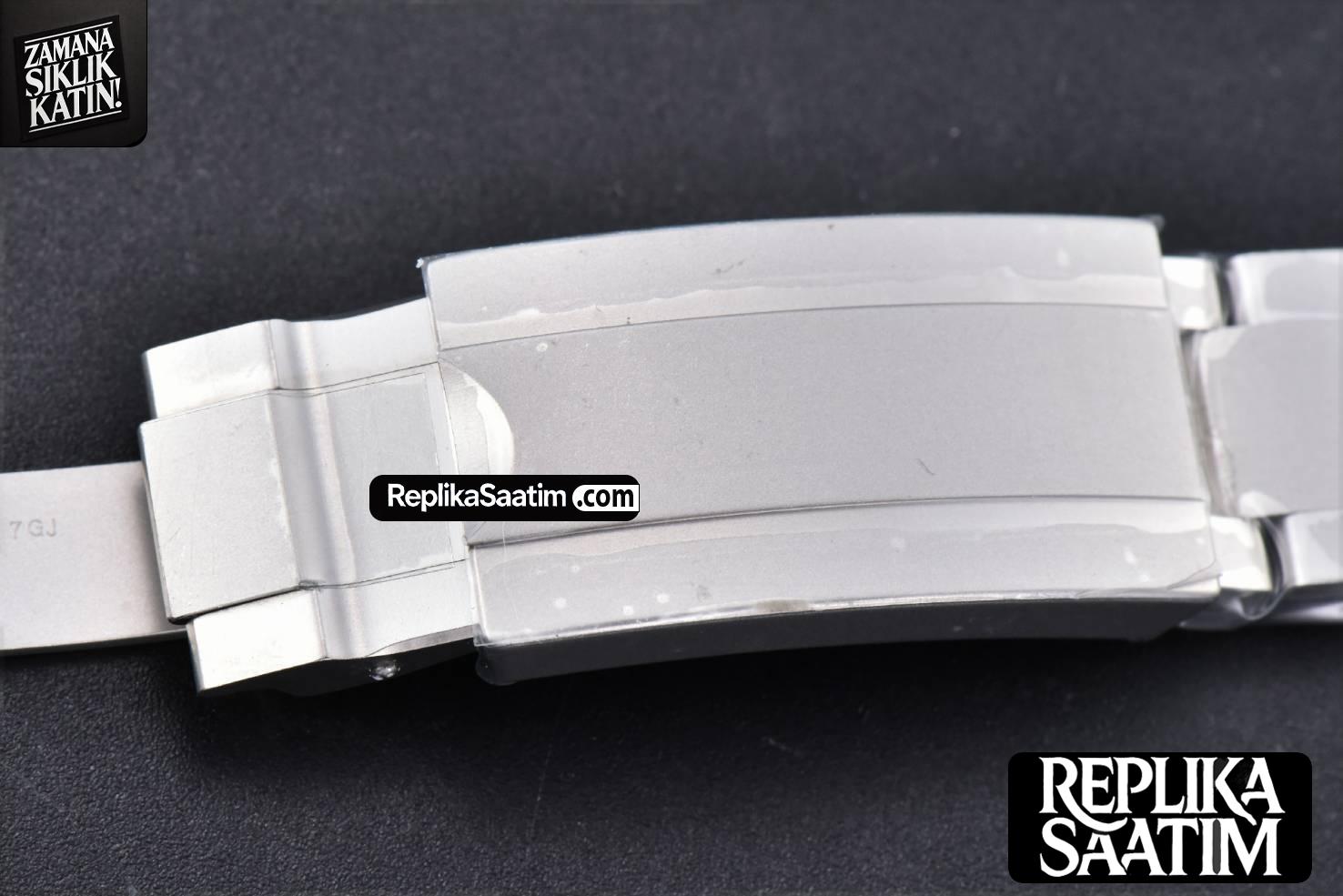 Submariner DIW Sandblasted VSF 41MM Gray Dial White Bezel Red Text SS Bracelet VS3135 -30