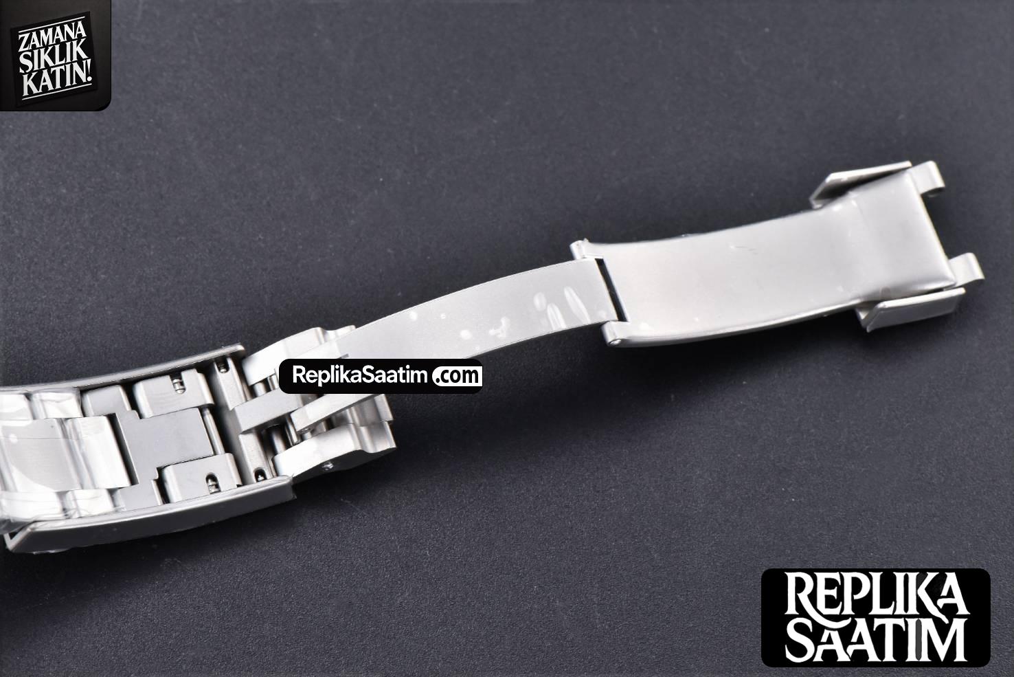 Submariner DIW Sandblasted VSF 41MM Gray Dial White Bezel Red Text SS Bracelet VS3135 -32