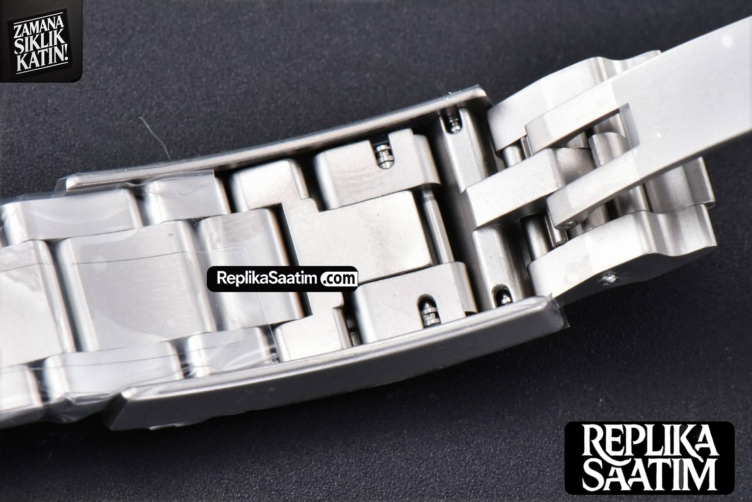 Submariner DIW Sandblasted VSF 41MM Gray Dial White Bezel Red Text SS Bracelet VS3135 -33