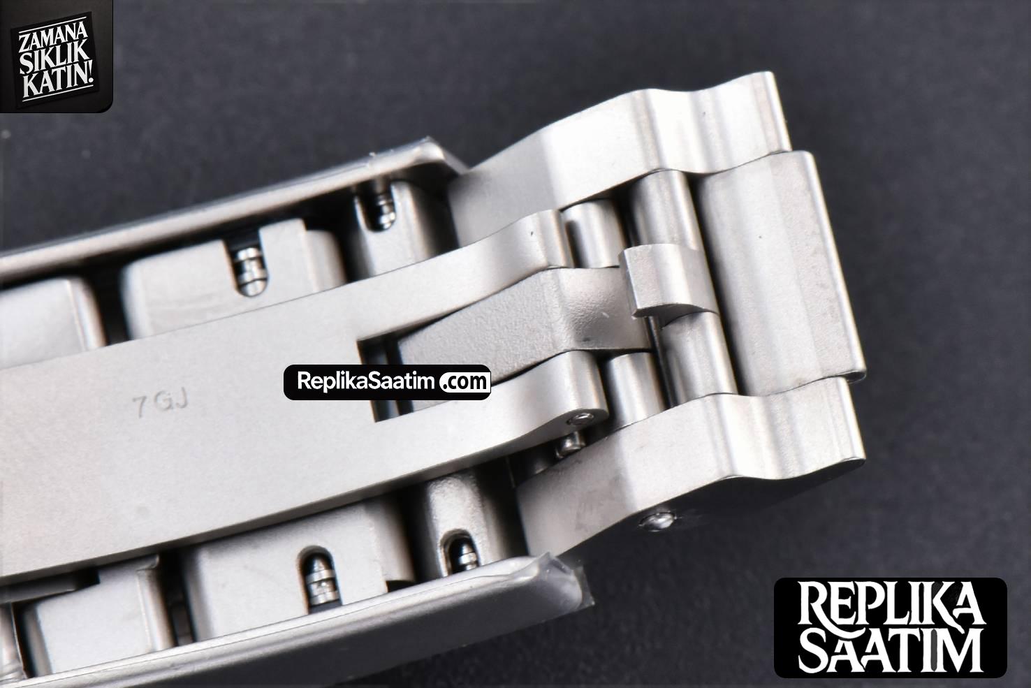 Submariner DIW Sandblasted VSF 41MM Gray Dial White Bezel Red Text SS Bracelet VS3135 -34