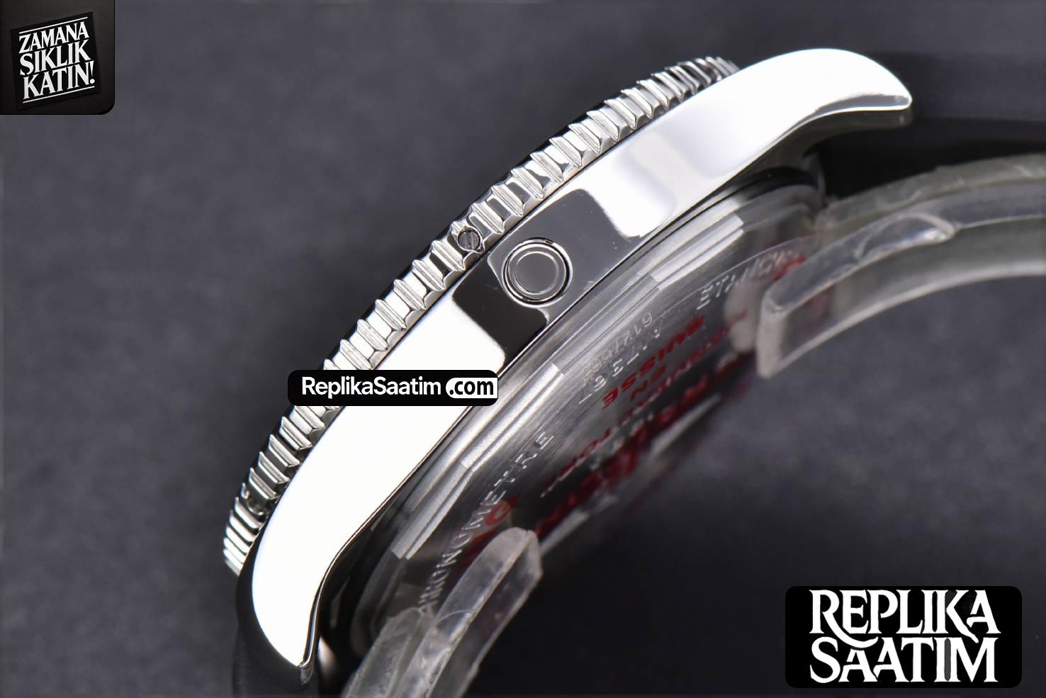 Superocean Automatic TF 44MM Black Dial Black Rubber Strap A2824 -10