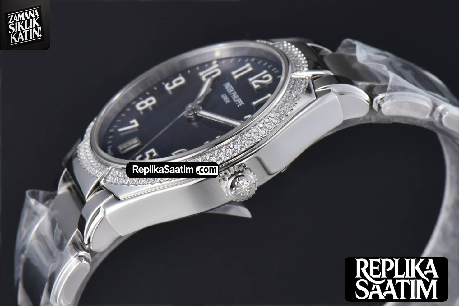 Twenty-4 7300 36mm PPF Diamond Blue Dial SS Bracelet 324CS -09