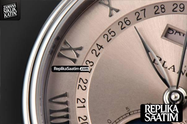 Villeret 6654 40mm Complicated Function OMF RG Dial Brown Leather Strap A6654 V3 -05
