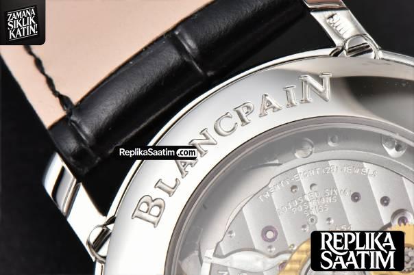 Villeret 6654 40mm Complicated Function OMF Silver Dial Black Leather Strap A6654 V3 -19