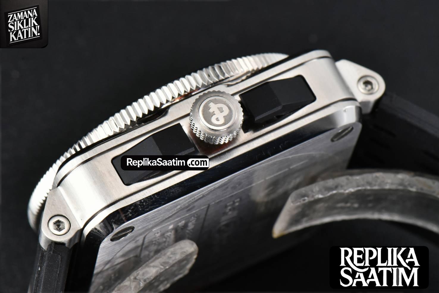 Vintage 03-94 Chronograph  BRF 42mm  Stainless steel Black Rubber Strap -13